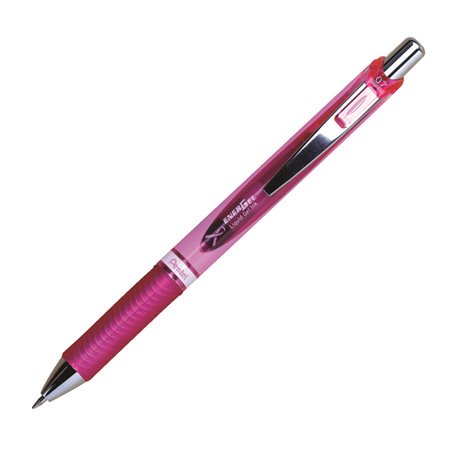 EnerGel® Retractable Rollerball Pens 0.7 mm point Pink Ribbon