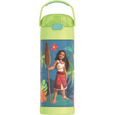 Bouteille d'eau FUNtainer® avec paille Thermos Moana