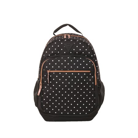 Sac à dos pois blancs