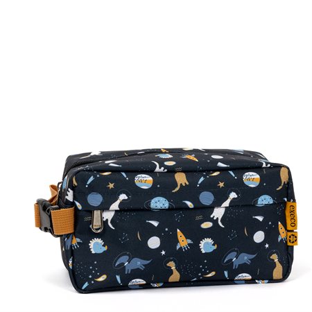 Grand sac à collation congelable Execo - Espace et dinosaures