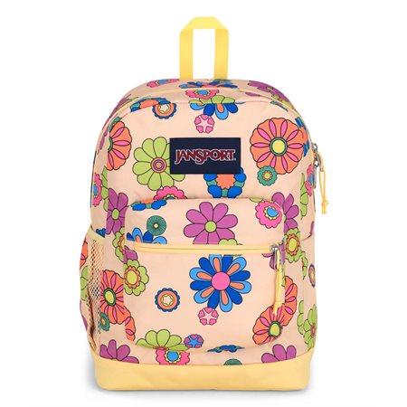 Sac à dos Jansport Cross Town Plus - Power To The Flower
