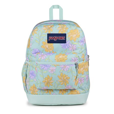 Sac à dos Jansport Cross Town Plus - Faded Floral Fresh Mint