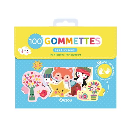 100 gommettes : Les 4 saisons